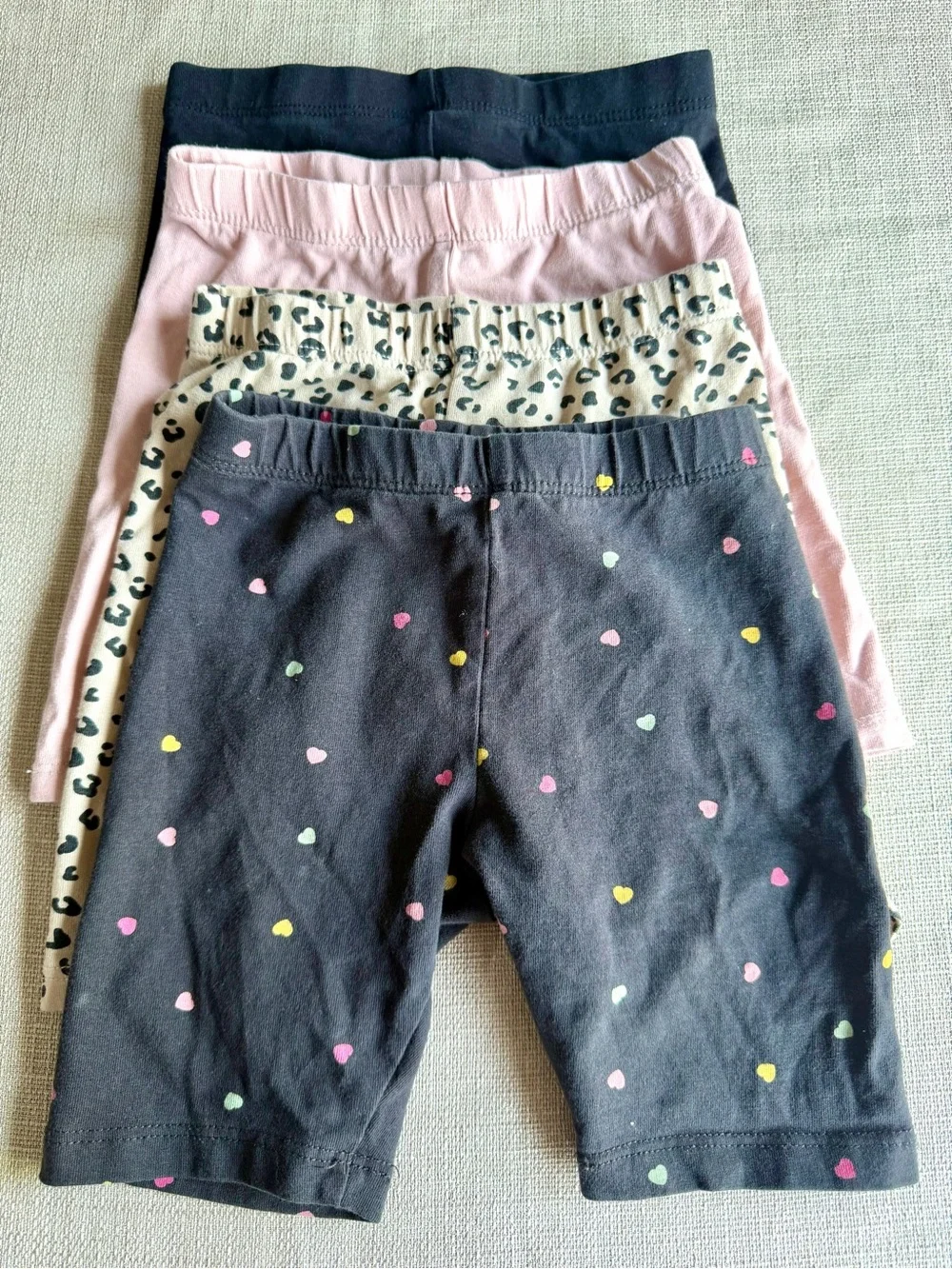 H&M Girls' Bike Shorts Pack of 4
